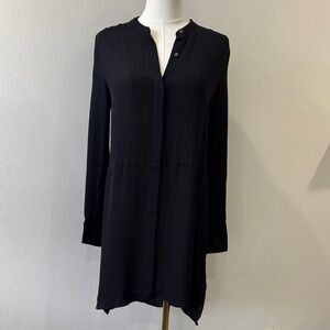 Wilfred by Aritzia 100% Silk Oversized Shirt Dress – Size XS